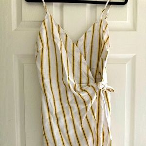 3/$15 - Wrap Dress Romper - Skort Style